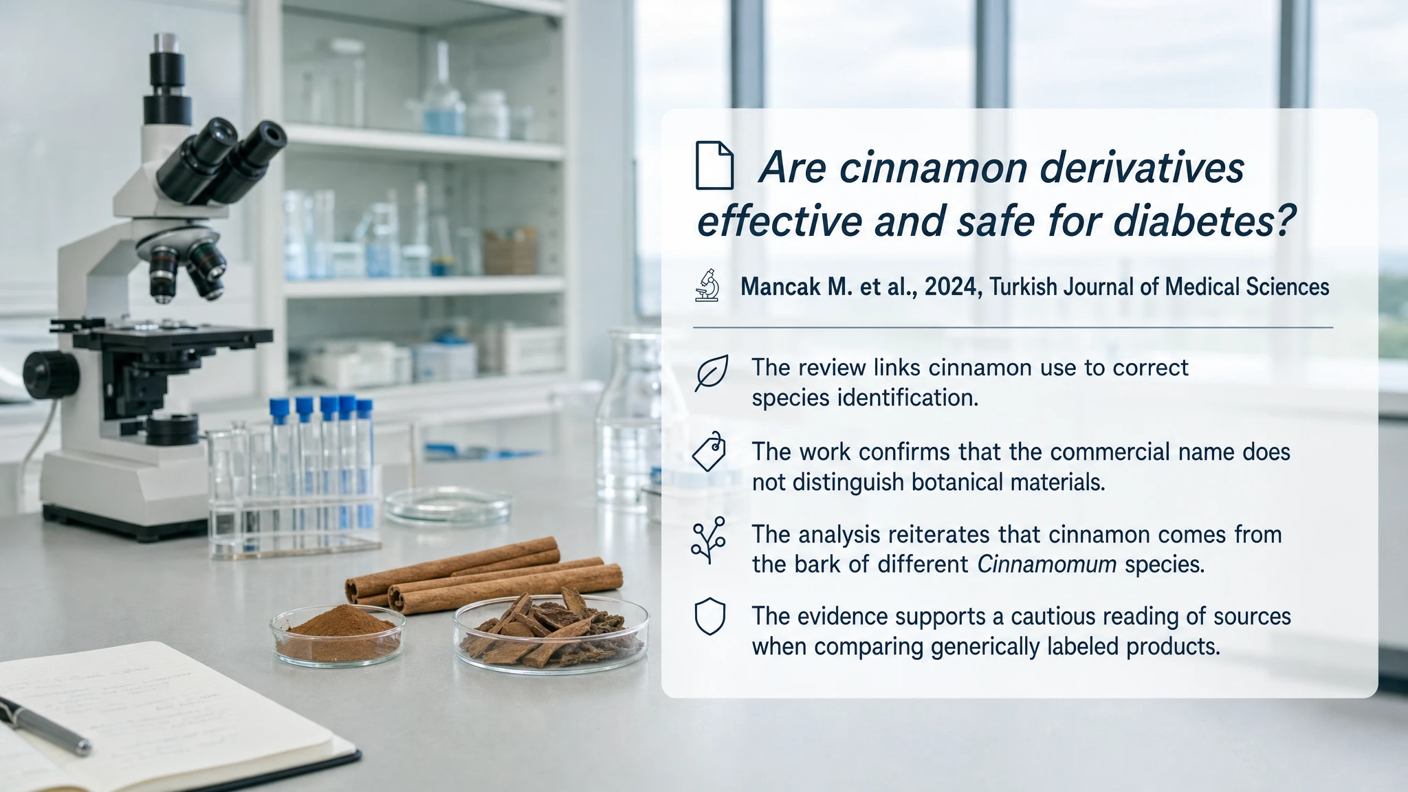 Recent research and updates: Are cinnamon derivatives effective and safe for diabetes?