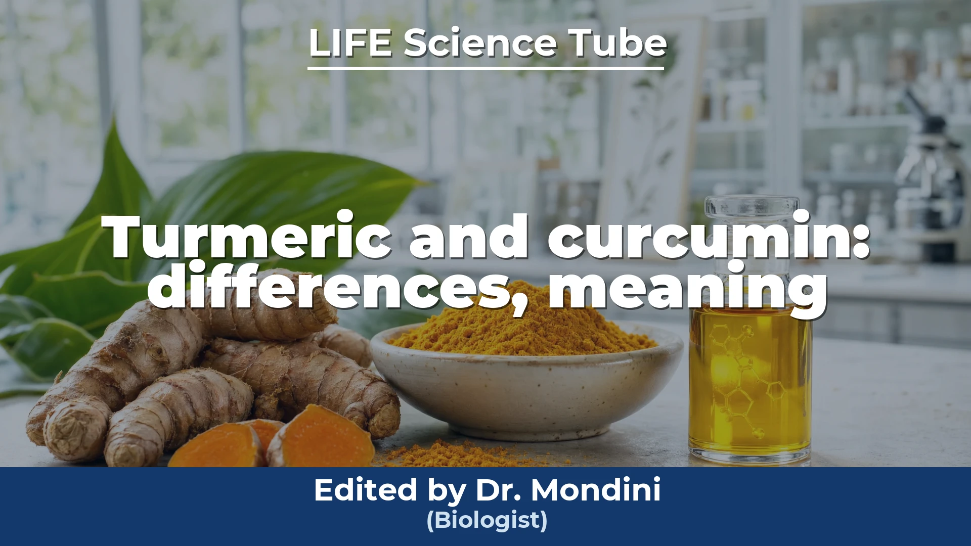 Video cover: Turmeric and curcumin: differences, meaning, and correct use in products
