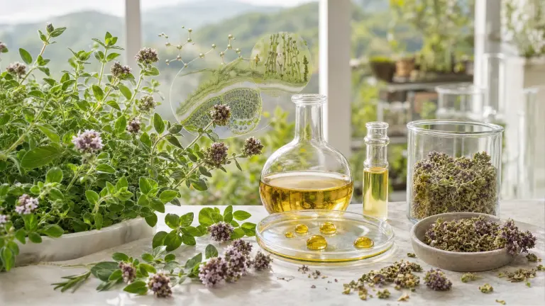 Carvacrol in oregano: the key compound and the role of thymol in the plant